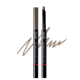 Clio Kill Brow Auto Hard Eyebrow Pencil 0.31g, No. 5 Gray Brown, 1 piece / 클리오 킬 브로우 오토 하드 아이브로우 펜슬 0.31g, 5호 그레이 브라운, 1개