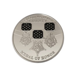 Eillwin American Liberty Honor coin token collectable & commemorative beautiful