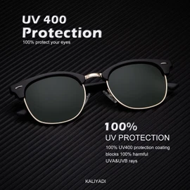 KALIYADI Sunglasses for Men Women Driving Fishing Polarized Sun glasses UV Blocking