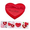 Healvian Heart-shaped Soap Rose Box Delicate Roses for Valentine's Day