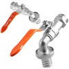 Bradas 3684 Outlet Ball Valve 1/2 Inch Male Thread Hose