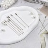 30 Pcs Brooch Pin Sticks, 9cm Long Hat Pins for