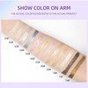 RoseFlower 12 Pieces Diamond Glitter Eyeliner Liquid Set 12 Colours