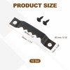 sourcing map 16Pcs Picture Hangers, Single-Eerration Frame Back Hanging Fasteners