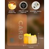 Homemory 12Pcs Timer Tea Lights, Flameless Flickering Auto Tea Lights