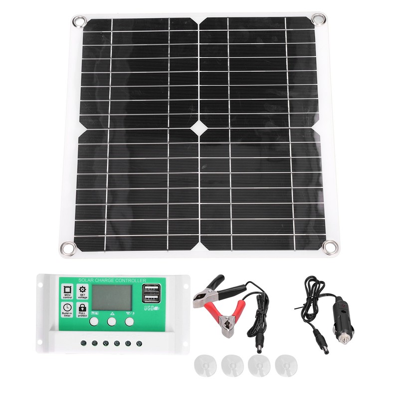 40W 18V Monocrystalline Silicon Flexible Solar Panel with 50A Solar