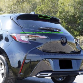 Deliciousticker For 19-25 Corolla Hatchback SMOKE 3rd Light Tail Rear Overlay PreCut Tint Vinyl
