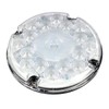 Partsam 2Pcs 7" Round White LED Backup Lights 17 LED