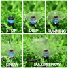 100Pc Fountain Drip Irrigation Emitters Sprayer Adjustable Micro Sprinkler Heads