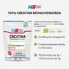 CREATINA PURA HEROSPORTS | Monohidratada Creapure® 450g – Alemana, Vegana,