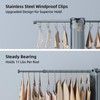 BIREN Clothes Drying Rack Foldable Extending Laundry Rack with 16