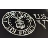 Diamond Etched Products REFLECTIVE US Air Force Veteran Car Tag