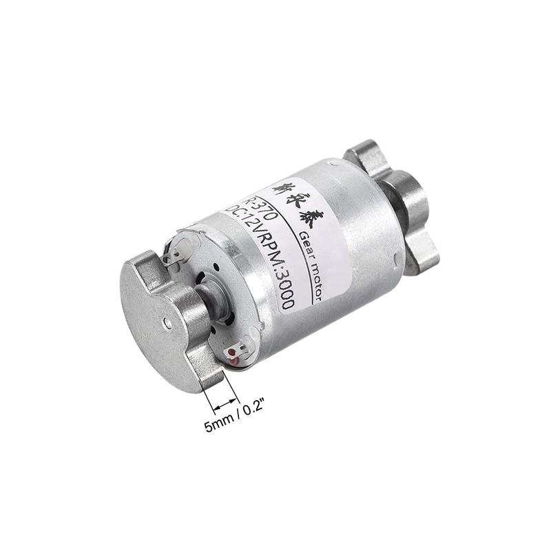 sourcing map 2 x two-shaft vibration motor DC12 V 3000