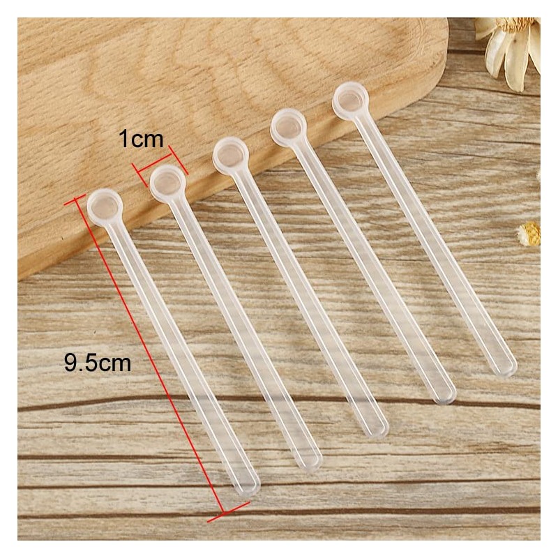 30 Pieces 250 Milligram Mini Measuring Spoons Micro 1/20 Teaspoon