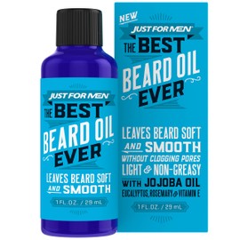 Just For Men The Best Beard Conditioner Ever, Made with Oatmeal, Aloe, Chamomile, and Jojoba Oil, 3 Fluid Ounce