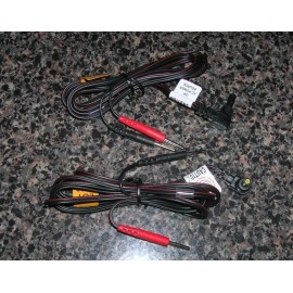 Current Solutions 2 Electrode Replacement TENS 7000 Unit Lead Wires with Pin Connectors 45" New