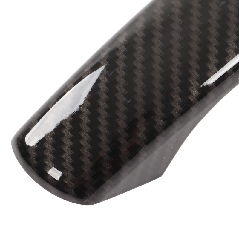 Car Exterior Door Handle Cover Carbon Fiber Style Replacement for