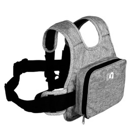 Children's Motorcycle Seat Belt, Adjustable Length Motorcycle Children's Belt, Baby Fall Protection, Breathable Children's Motorcycle Harness for Children Between 2 and 12 Years (Grey)