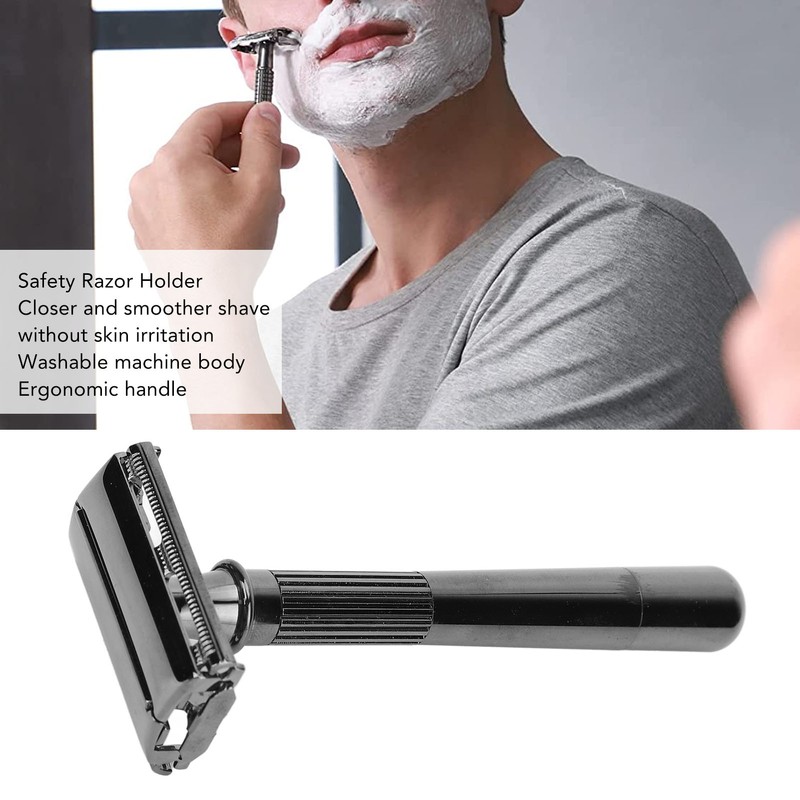 Double Edge Safety Razor Support Rack Men Home Travel Ergonomic