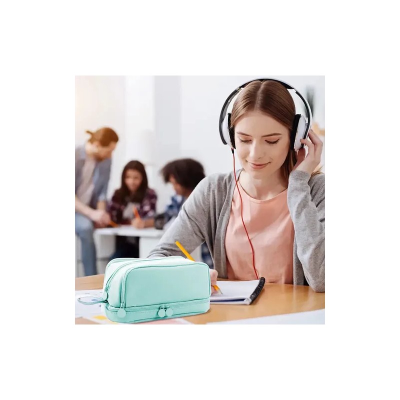Estuche Escolar Lapicera 4 Capas Gran Capacidad