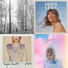 Folklore (Edited) & 1989 (Taylor's Version) & 1989 & Lover (Deluxe) (Version 4) Compact Disk Set