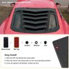 Annbey Rear Window Louvers Hardware Kits Installation Accessories Fit For