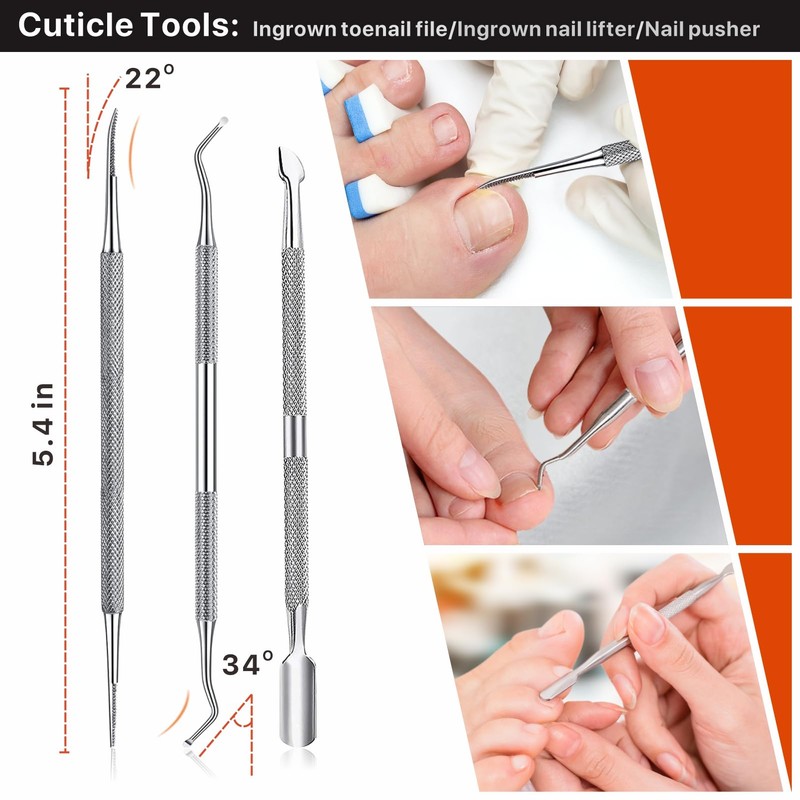 Toenail Clippers for Seniors Thick Toenails, Toe Nail Clippers Adult