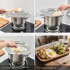 Premium Stainless Steel Spaetzle Maker Lid with Scraper, Traditional German