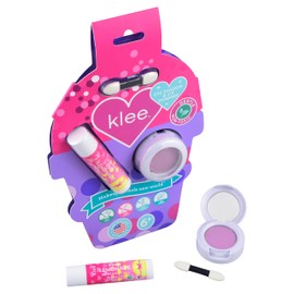 LunaStar Klee Eye Shadow and Lip Shimmer Makeup Kit. Gentle and Non-Toxic. Kid-Friendly. Made in USA. (Bonbon Twinkle)