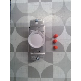 Pass & Seymour 90601-W 600W 120V 1 Pole Rotary Dimmer **Free Shipping**