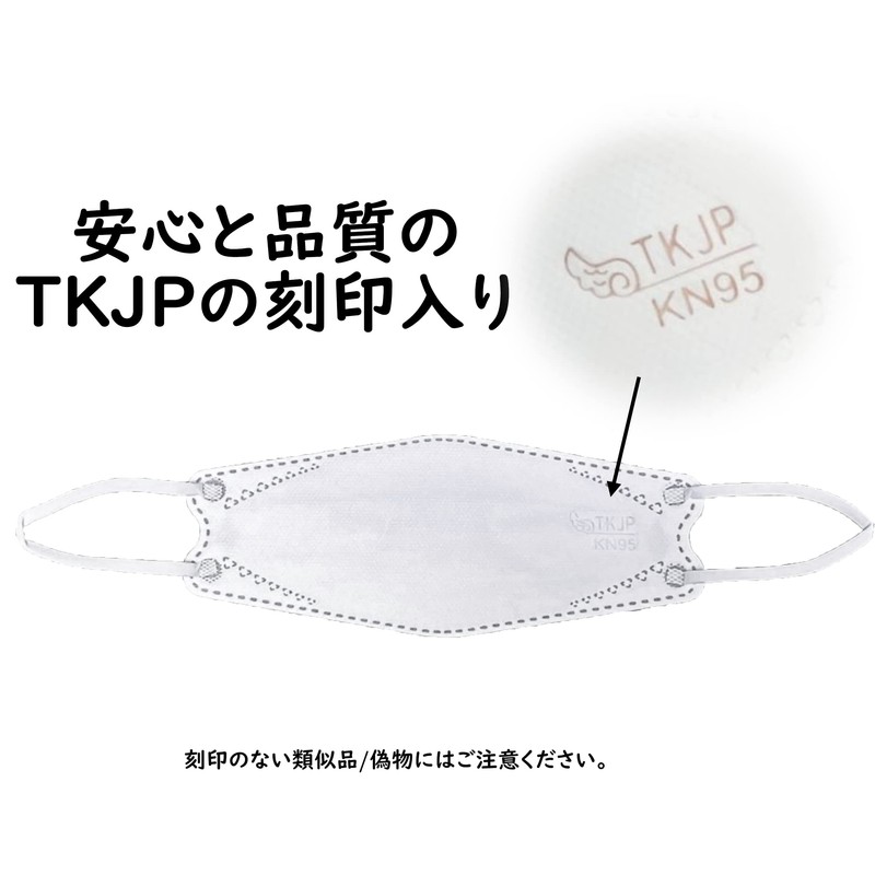 KN95 Mask, High Performance Mask, 4-Layer Structure, 3D Mask, Individually