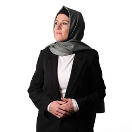 zühre Sienna Hijab Scarf for Women - Premium Muslim Head Scarf, Soft Cotton Long Lightweight Islamic Shawl Modal - Sage Green