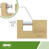 Amig - Rectangular Security Padlock with bar | Includes 2