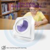 QUMOX F9 Visual Timer, 60-Minute Analog Countdown with Colour Disc,