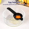 DOTINGHUX Measuring Spoons, Plastic Measuring Spoons Set with Egg Separator