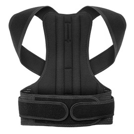 Posture Corrector Back Brace for Men&Women Back Brace for Lumbar Support and Upright Breathable Back Straightener Back Corrector Posture Improve and Neck, Back, Shoulder Pain Relieve (L)