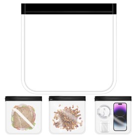 WUSJCOF Toiletry Bag, Waterproof Travel Toiletry Bag, Leakproof Clear Toiletry Bag (20x20cm)