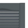 Builders Edge BEL1140043419 TailorMade Cathedral Top Center Mullion, Open Louver,