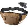 RXW Tactical Concealed Carry Fanny Pack, CCW Fanny Pack, Waist