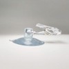 Pop Clip, Suction Cup Type, Pop Stand, Clear, Pack of