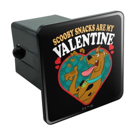 GRAPHICS & MORE Scooby Doo Scooby Snacks are My Valentine Tow Trailer Hitch Cover Plug Insert 2"