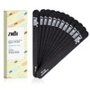 ZMOI Professional Nail Files, 12 PCS Washable Double Sided Emory