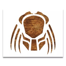Tulsa Stencils Predator Stencil - Reusable Color, Draw, Paint Custom Wall Stencil Art - 10"x8"