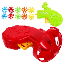 CORHAD 1Pc Cat Flying Disc Fetch Interactive Chasing Game for Cats Engaging Indoor Outdoor Playtime Fun Exercise for Cats Random Style