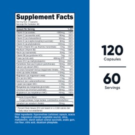 Nutricost Nutricost Multivitamin with Probiotics 120 Vegetarian Capsules - Packed with Vitamins & Minerals