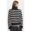 Z SUPPLY Women's Josephine Stripe Sweater, Black, M