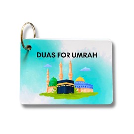 Umrah Dua Flash Cards, Step by Step Duas for a Complete and Valid Umrah, Umrah Made Easy