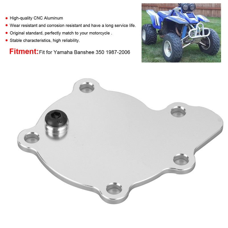 CNC Aluminum Coolant Water Pump Cover Fit for Yamaha Banshee