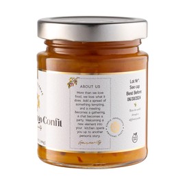 Gourmanity Spiced Mango Chutney, Moderately Hot and Spicy, Pair with Crackers and Cheese or in your Favorite Sauce, All Natural, Non-GMO, Product of Belgium, 6.35oz