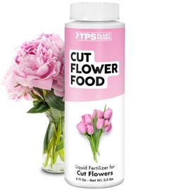 Cut Flower Food, Liquid Nutrients to Keep Flowers Fresh Longer, 8 oz (250mL)